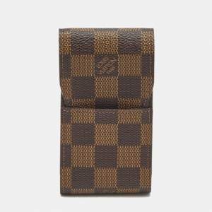 Louis Vuitton Damier Ebene Canvas Cigarette Case