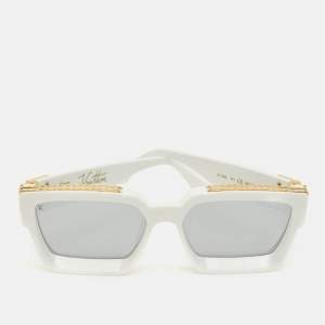 Pre Owned Louis Vuitton White/Black Z1166E 1.1 Millionaires Sunglasses