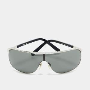 مملوكة مسبقًا نظارة شمسية لويس فيتون Z0412U أتراكشن سوداء/فضية اللون