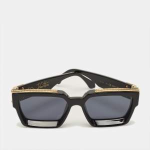 Pre Owned نظارة شمسية لوي فيتون مليونيرس 1.1 Z116SE سوداء