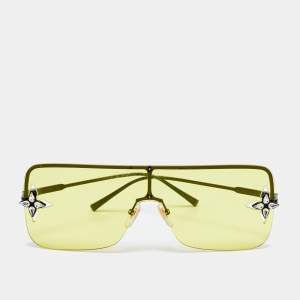 Pre Owned Louis Vuitton Yellow/Black Z1645U Star Light Sunglasses