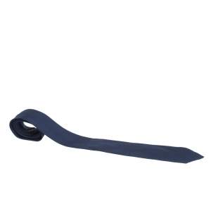 مملوكة مسبقًا Louis Vuitton Uniformes Navy Blue Classic Silk Tie