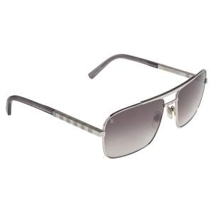 نظارة شمسية لوي فيتون Z0260U اتيتود بيلوت متدرجة رصاصي/ دامية فضي اللون