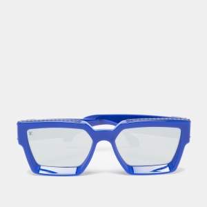 نظارة شمسية لوي فيتون 1.1 مليونيارز أزرق رويال/رصاصي مربعة