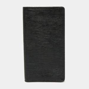 محفظة لوي فيتون شيك بوك جلد إيبي أسود
