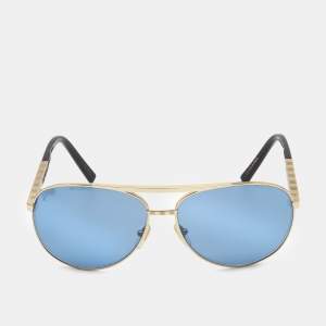 Louis Vuitton Blue LV Attitude Aviator Sunglasses