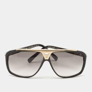 Louis Vuitton Gold/Black Evidence Gradient Sunglasses