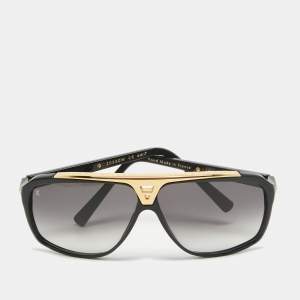 Pre Owned Louis Vuitton Black Gradient Z0350W Evidence Square Sunglasses 