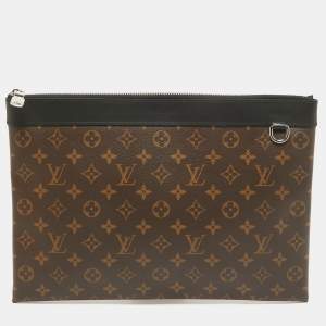 Louis Vuitton Monogram Macassar Canvas Discovery GM Pochette