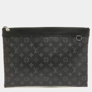 Louis Vuitton Monogram Eclipse Canvas Discovery GM Pochette