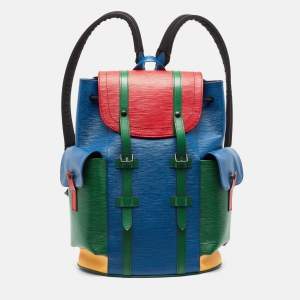 Louis Vuitton Multicolor Epi Leather Christopher MM Backpack