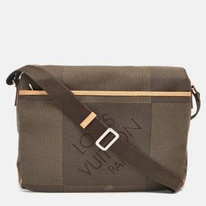 Louis Vuitton Terre Damier Geant Canvas Messenger Bag