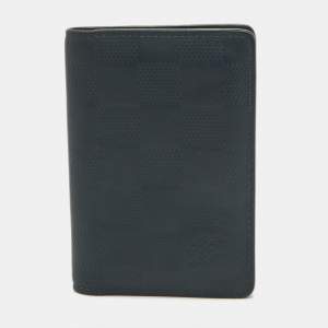 Louis Vuitton Navy Blue Damier Infini Leather Pocket Organizer