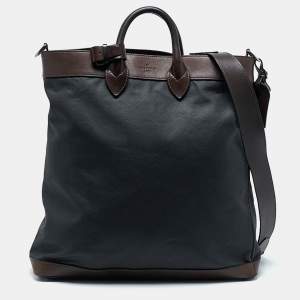 Louis Vuitton Brown/Black Canvas Shako Cabas Bag