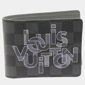 Louis Vuitton Grey Canvas Damier Graphite Wallet