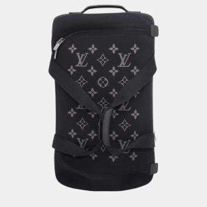 Louis Vuitton Noir Monogram Eclipse Knit Horizon Soft Carry bag