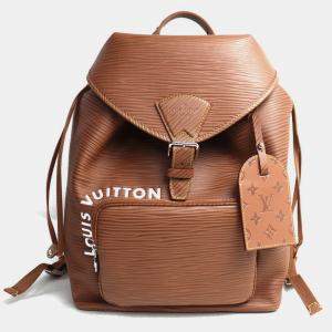 Louis Vuitton Brown Epi Leather Montsouris Backpack
