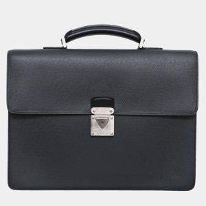 Louis Vuitton Black Taiga Leather Laguito Briefcase