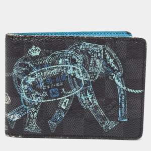 Louis Vuitton Damier Graphite Canvas Animal Slender Wallet