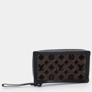 Louis Vuitton Soft Trunk Clutch Noir Monogram / Toughtage