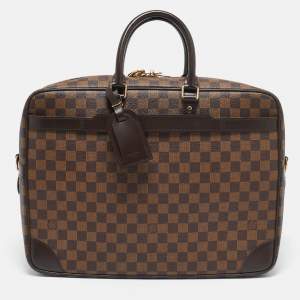 Louis Vuitton Damier Ebene Canvas Porte Documents Voyage Briefcase GM Bag