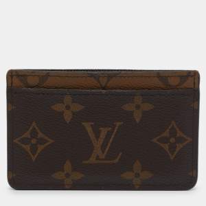 Louis Vuitton Monogram Reverse Canvas Card Holder
