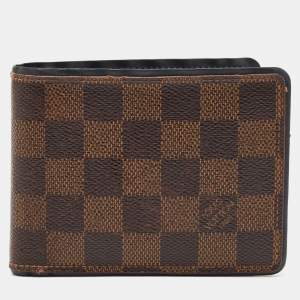 Louis Vuitton Damiere Ebene Canvas Multiple Wallet