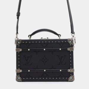 Louis Vuitton Black Monogram LV Dart Handle Trunk 