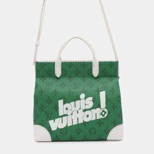 Louis Vuitton Ritter Bag Green/White Monogram Everyday Lv