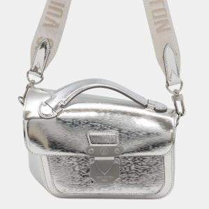 Louis Vuitton Metallic & Silver Epi Leather Monceau Distorted Top Handle Bag