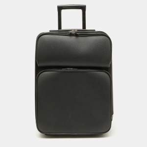Louis Vuitton Black Taiga Leather Pegase Legere 55 Business Suitcase