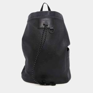 Louis Vuitton Noir/Orange Monogram Shadow Chalk Backpack 
