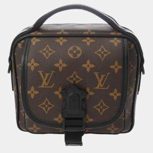 Louis Vuitton Brown Monogram and Leather Shoulder Bag