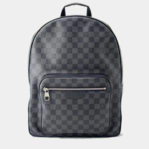 Louis Vuitton Noir Damier Graphite Canvas Josh Backpack