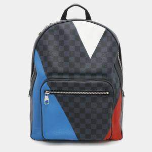 Louis Vuitton Noir Damier Cobalt Latitude America's Cup Regatta Josh Backpack