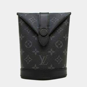 Louis Vuitton Black PVC Eclipse Envelope Pouch Bag