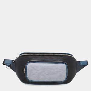 Louis Vuitton Black Epi Leather Monogram Eclipse Bumbag