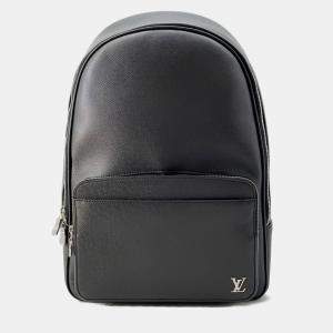 Louis Vuitton Alex Backpack Noir Taiga Leather