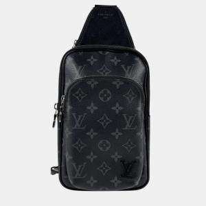 Louis Vuitton Avenue Sling PM Black Monogram Eclipse Canvas Body Bag