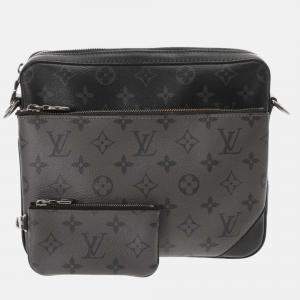 Louis Vuitton Monogram Eclipse Trio Black/Grey Canvas Shoulder Bag