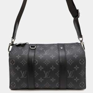 Louis Vuitton City Keepall Noir Monogram Eclipse Monogram Eclipse Reverse