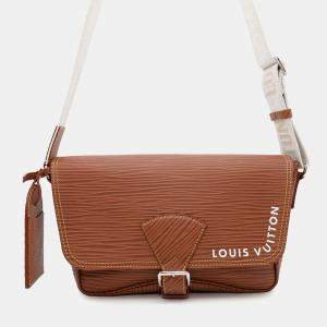 Louis Vuitton Montsouris Messenger Brown Epi Xl