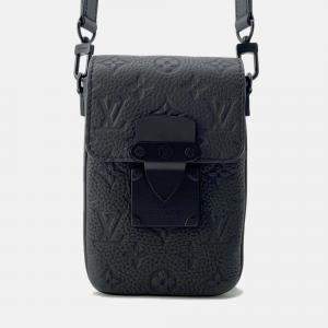 Louis Vuitton Spadlock Vertical Wearable Wallet Noir Monogram Taurillon