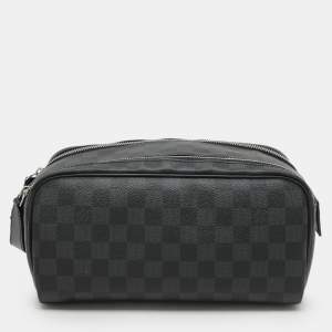 Louis Vuitton Damier Graphite Canvas Dopp Toiletry Pouch