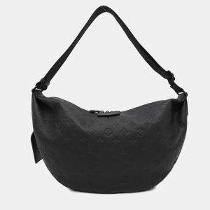 Louis Vuitton Hobo Hammock Bag Ultra Black Monogram Shadow