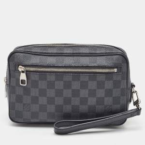 Louis Vuitton Damier Ebene Canvas Kasai Clutch