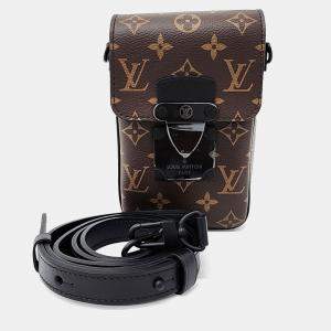 Louis Vuitton Brown PVC S-Lock Vertical Wearable Wallet
