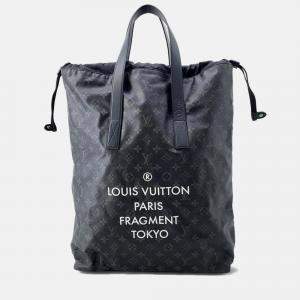 Pre Owned Louis Vuitton Cabas Light Noir Monogram Eclipse Fragment Hiroshi Fujiwara Tote