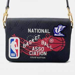 Pre Owned Louis Vuitton Studio Messenger Noir Monogram Empreinte Leather Cowhideleather Nbacollaboration