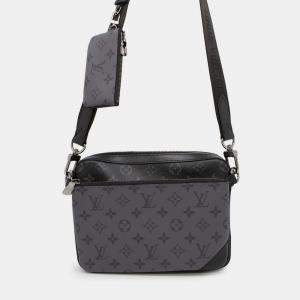 Pre Owned Louis Vuitton Trio Eclipse Monogram Messenger Bag